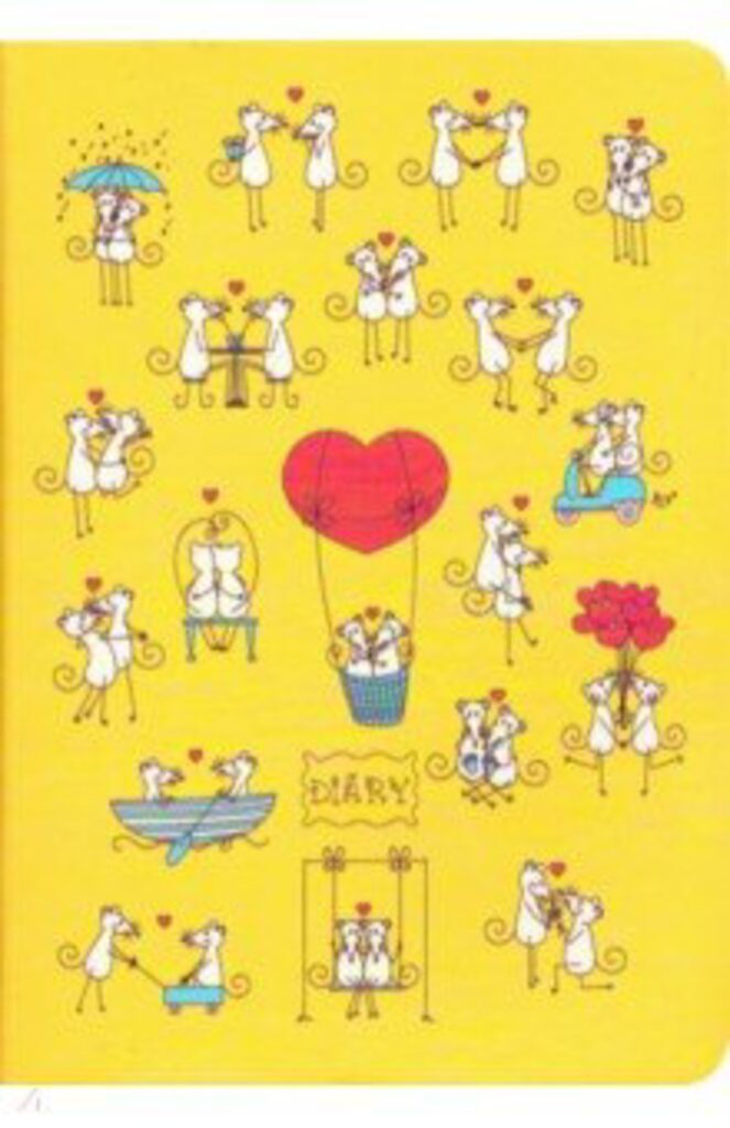 Арт-ежедневник недат. А6+ к/з "OH! MY MOUSE. Дизайн 2" 256стр., интегр.пер.