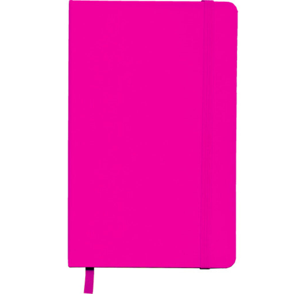 Записная книжка А5  96л. "Joy Book. Лилово-розовый" иск.кожа, линия, ляссе, 135*213мм