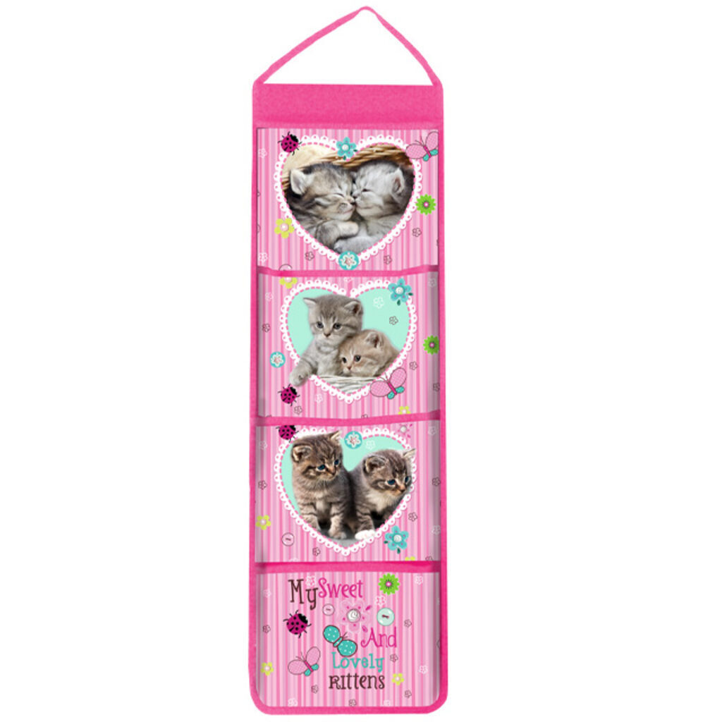Мешок для обуви/нужных вещей, подвесной "Lovely kittens" 173*660