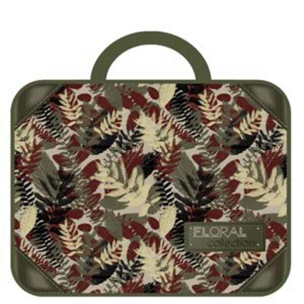 Папка А3 для менеджера широкая, ручка тканевая,  Floral