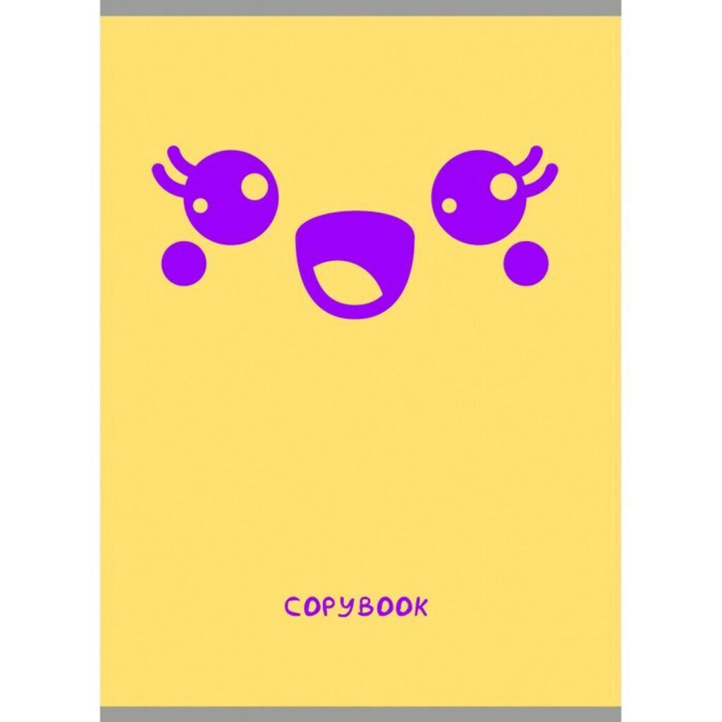 Тетрадь А4  48л кл. скрепка "Неоновые идеи. Дизайн 6" пантон.печать, выб.лак