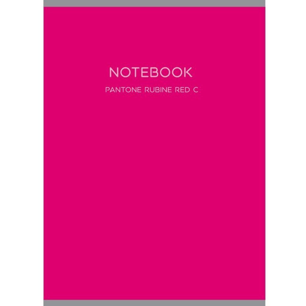 Тетрадь А4  48л кл. скрепка "Рубин" пантон.печать, мат.лам.