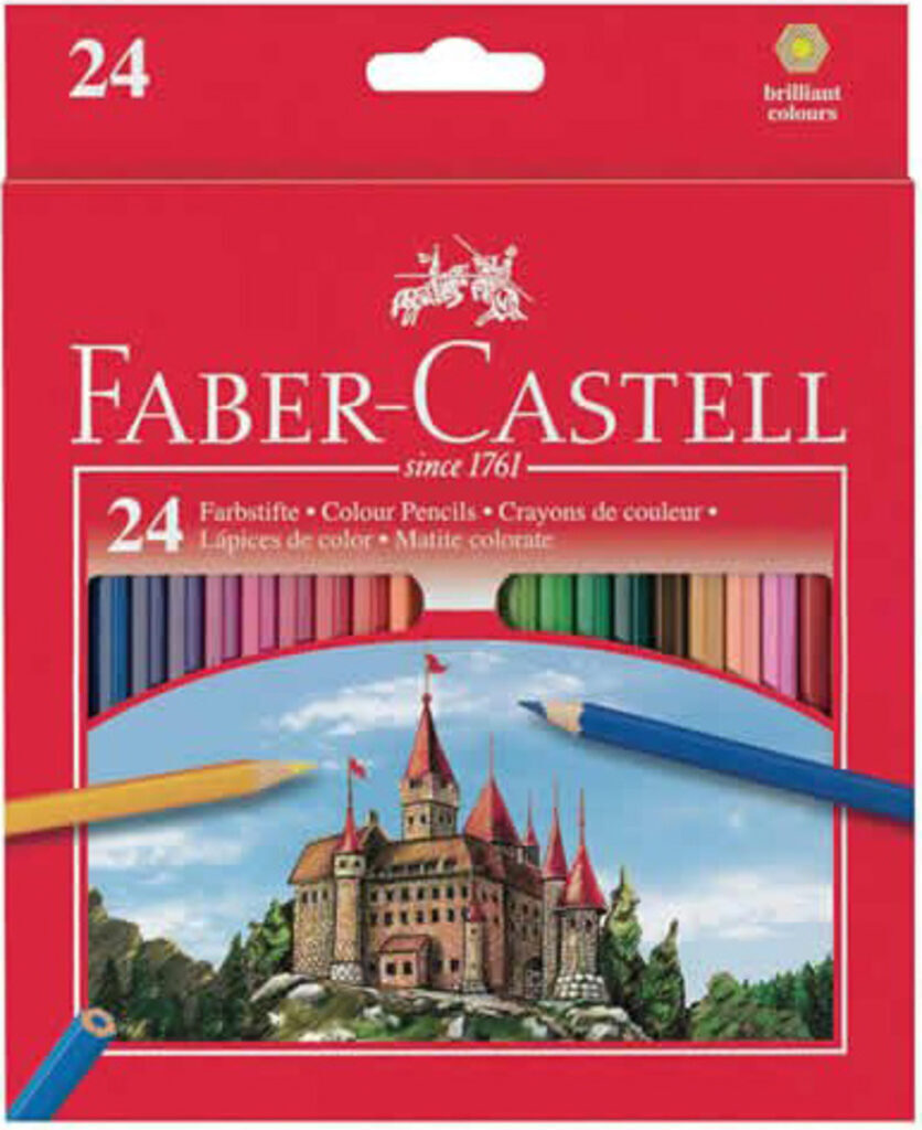 Карандаши цвет. 24цв "Faber-Castell"