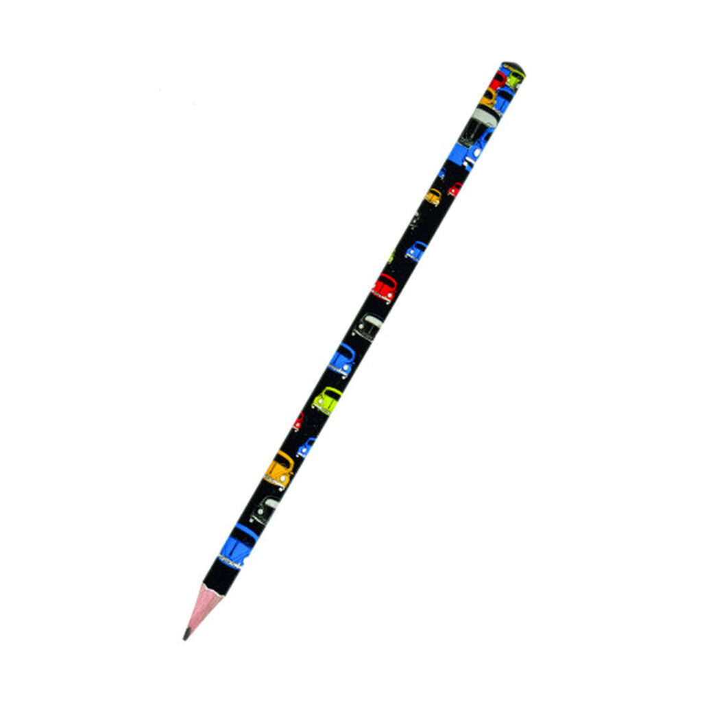 Карандаш ч/гр BV HappyGraphix Цветные автомобили НВ