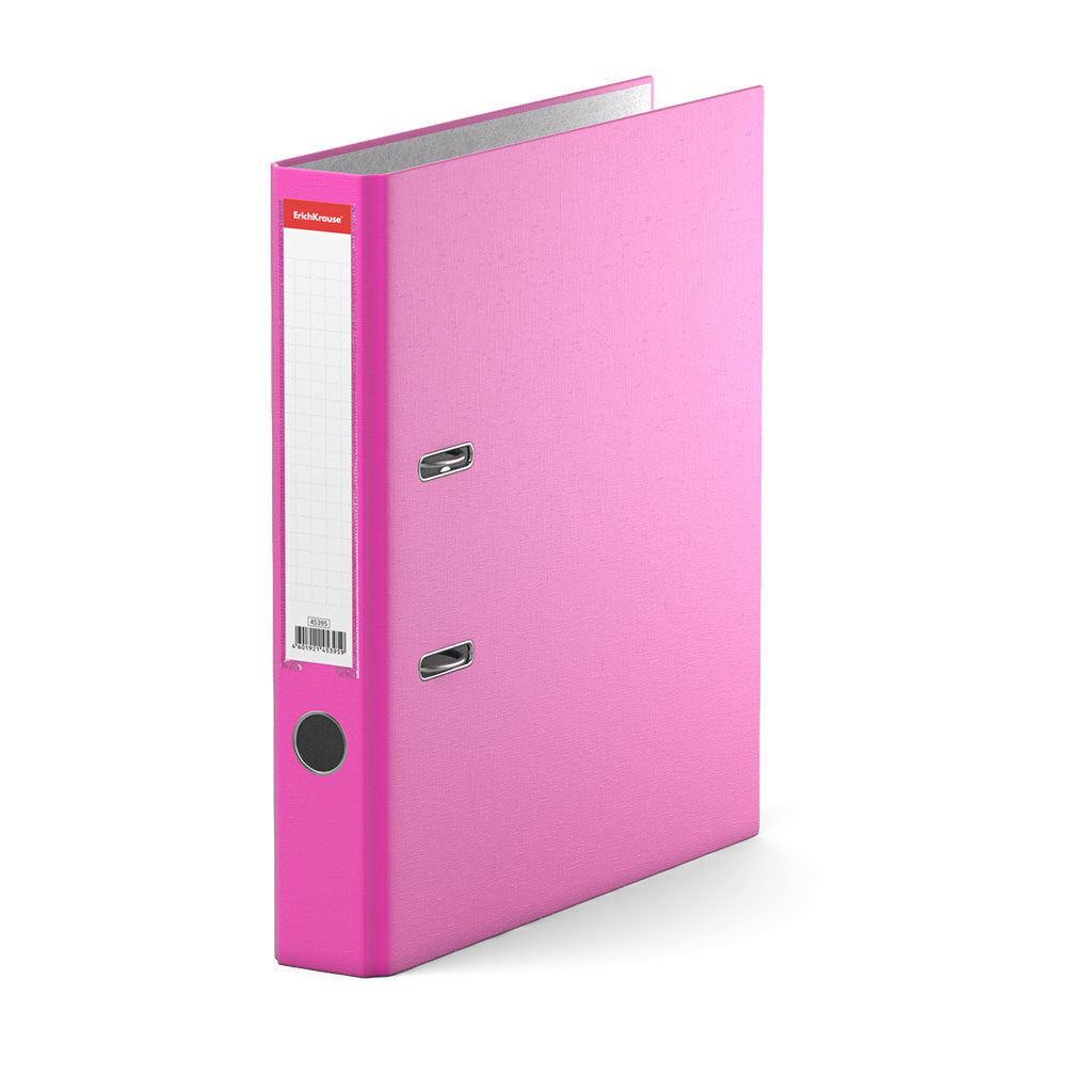 Регистратор А4 50мм, Neon, розовый