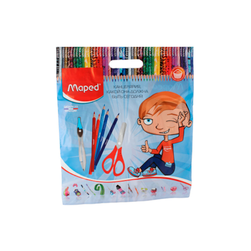 Пакет Maped 380*450 ПВД-био 50мкм
