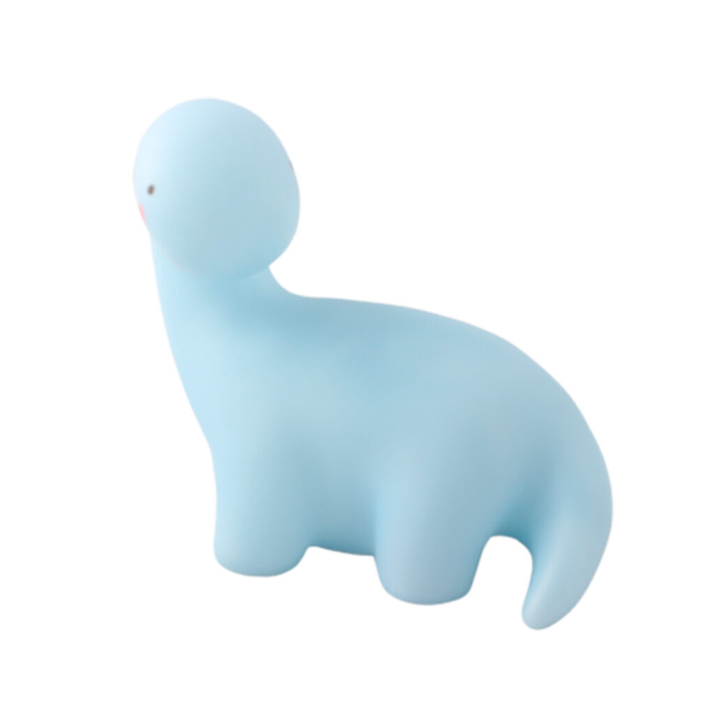 Светильник LED "Динозаврик", желтый, 12*12см