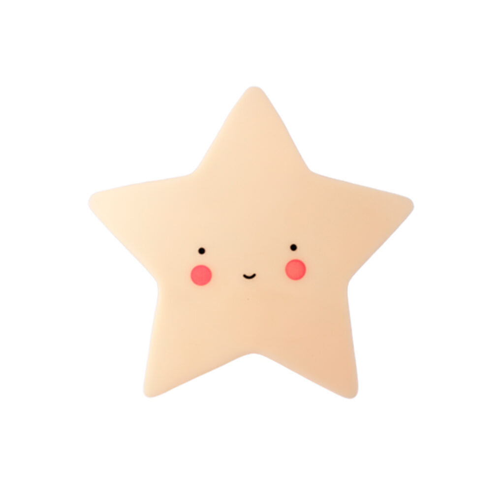 Светильник LED "Звёздочка", желтый, 14*14см