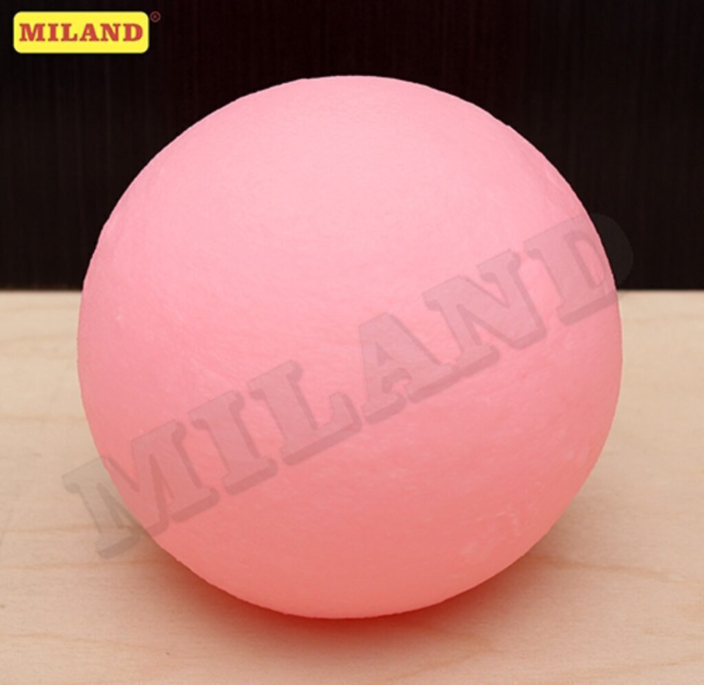 Светильник LED "Шар", розовый 10см