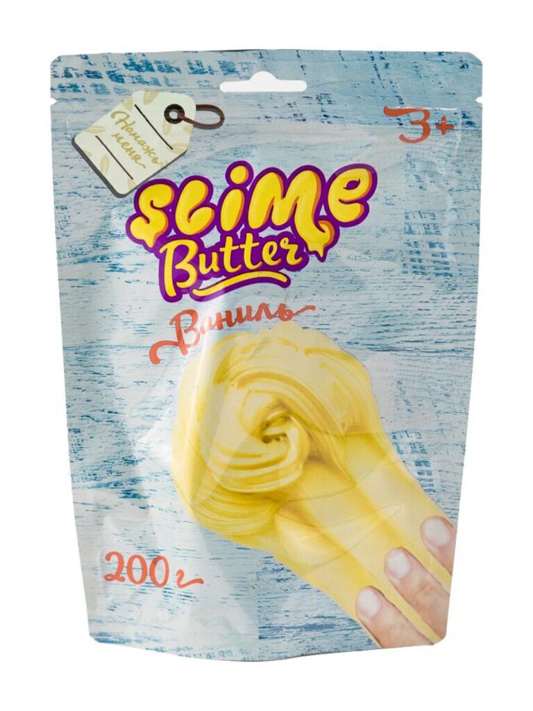 Slime "Butter-slime" 200 гр с ароматом ванили