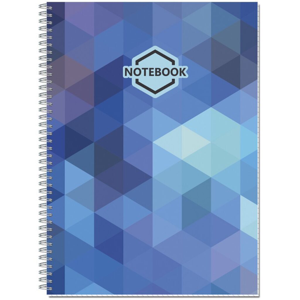 Тетрадь А4  60л кл. гребень Полином "Яркий Офис"