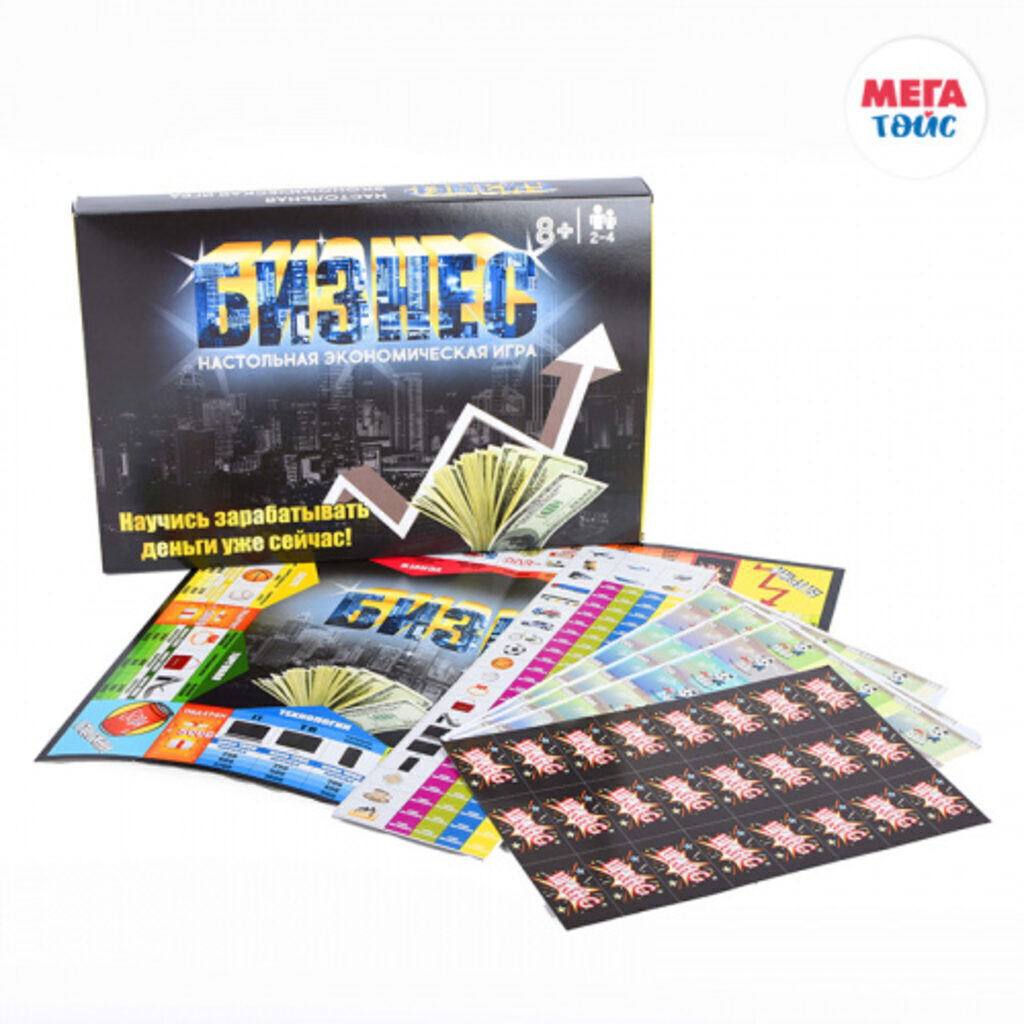 Игра настольная "Бизнес" ( аналог Монополии)