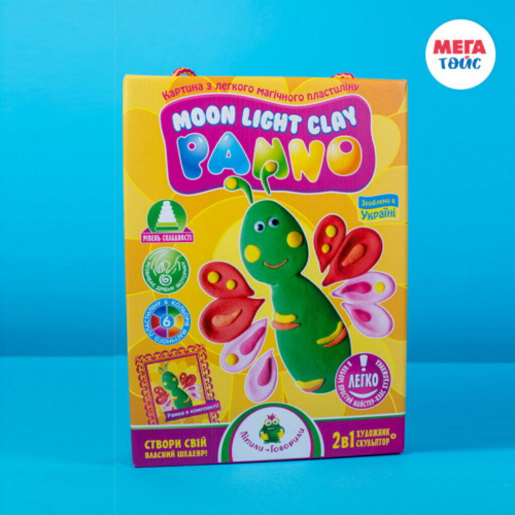 Картина из легкого пластилина Moon Light Clay Panno "Бабочка"