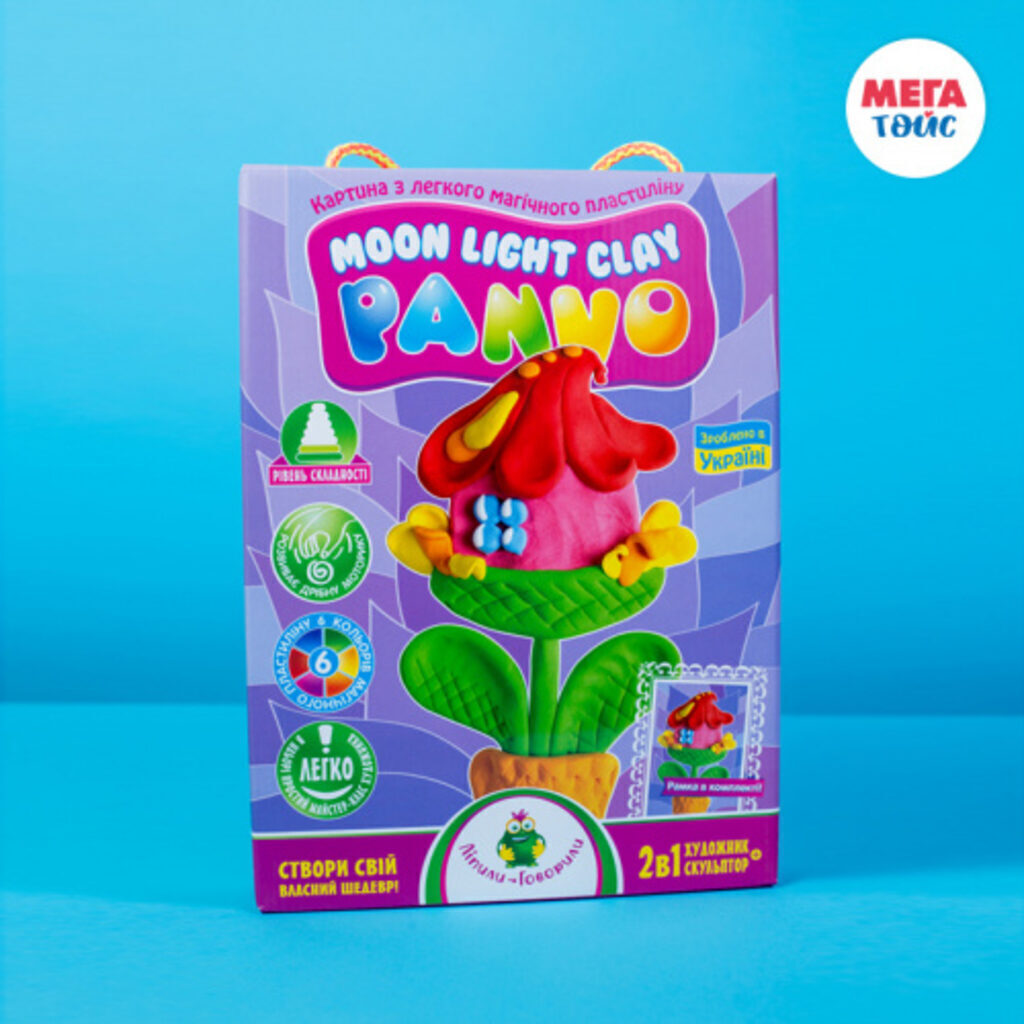 Картина из легкого пластилина Moon Light Clay Panno "Домик"