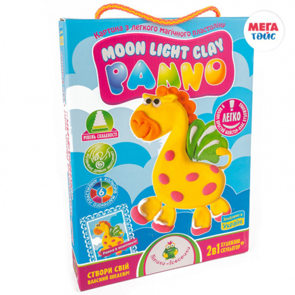 Картина из легкого пластилина Moon Light Clay Panno "Жирафик"