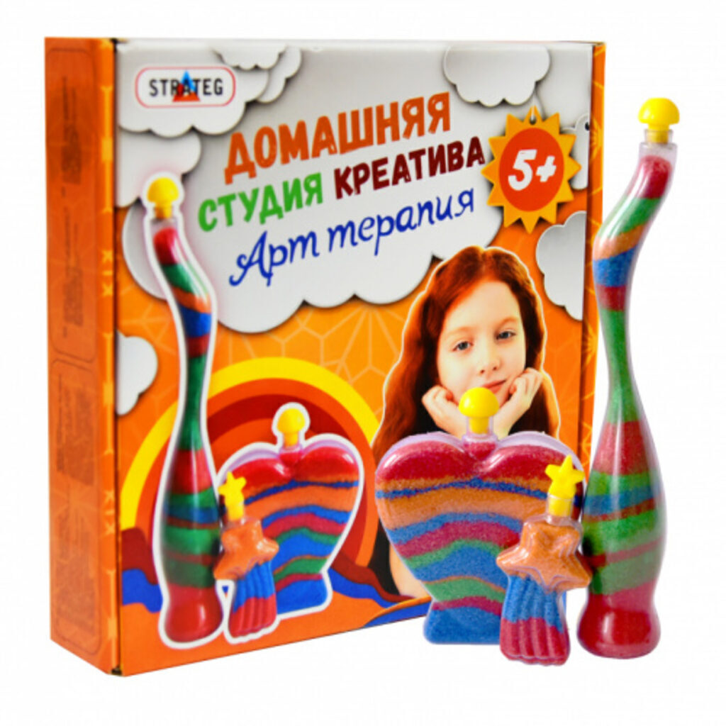 Набор для творчества "Арт терапия" рисунок в бутылке 5+