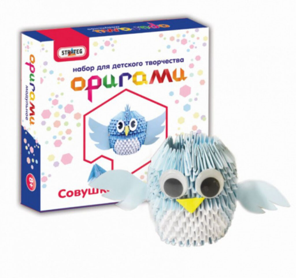 Модульное оригами "Совенок" 8+