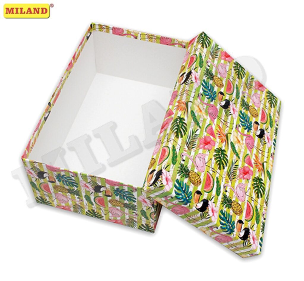 Набор подарочных коробок 10шт "Тропикано" 30,5*20 *13 - 12*6,5*4 см