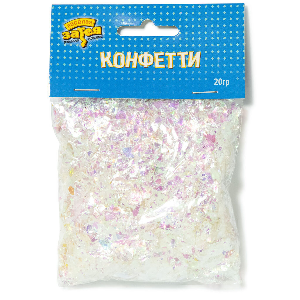 Конфетти декоративные "Микс" перламутр СЛЮДА, 20гр
