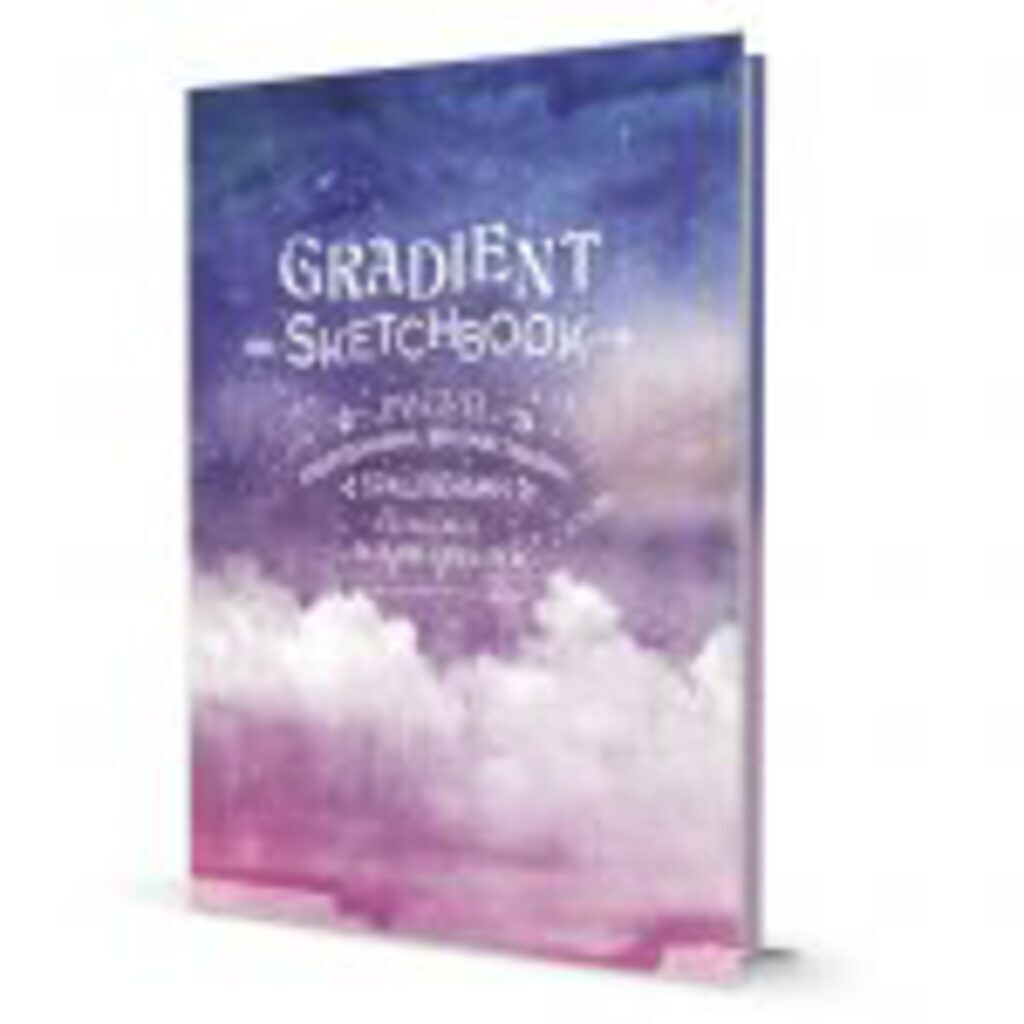 Скетчбук А5  32л., скоба, 100гр/м2 "GRADIENT SKETCHBOOK. Облака" диз.блок