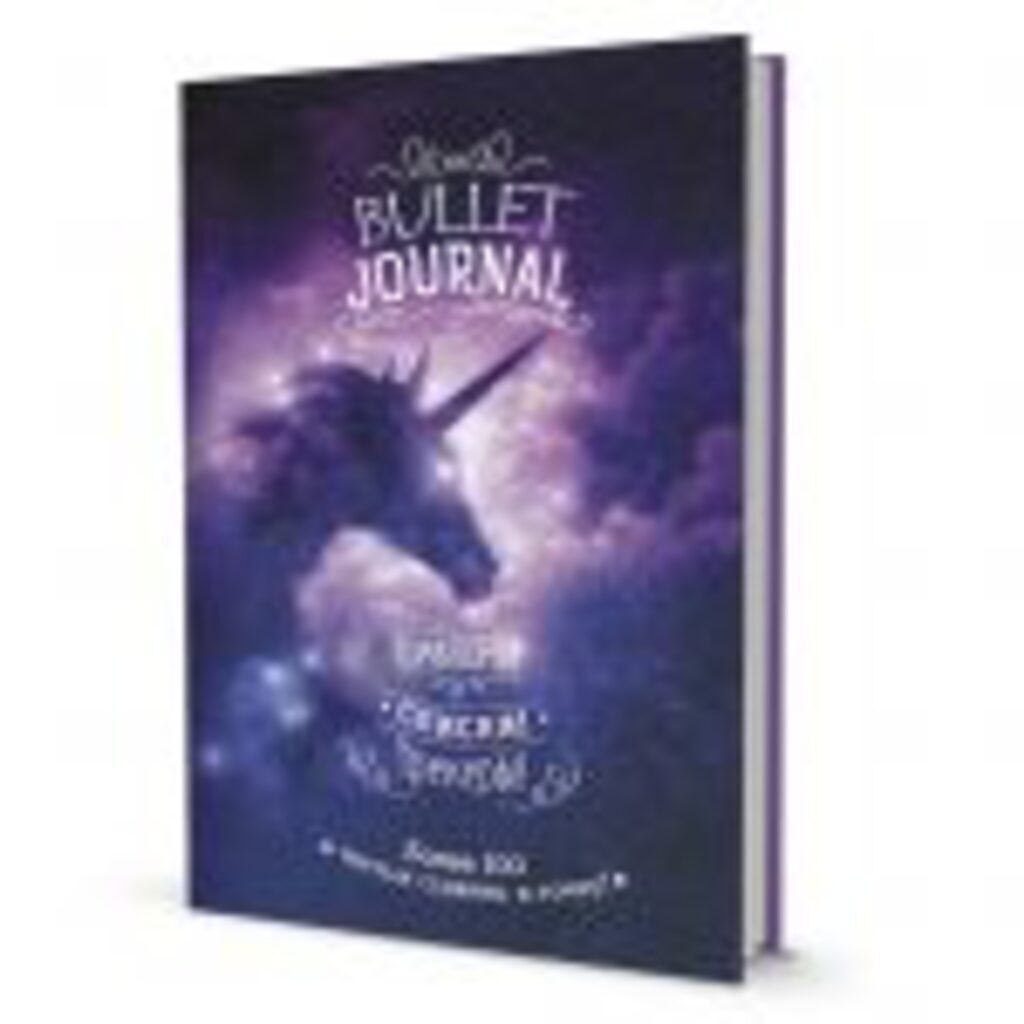 Bullet Journal А5 7БЦ  72л "Зведный единорог" шаблоны, списки, трекеры*