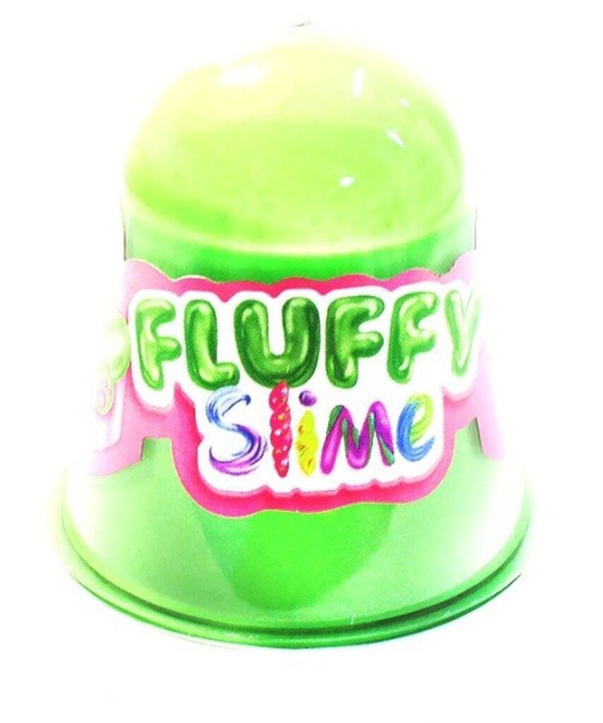 Слайм "Monster's Slime" Fluffy 130гр аромат арбуза, тм.-зеленый