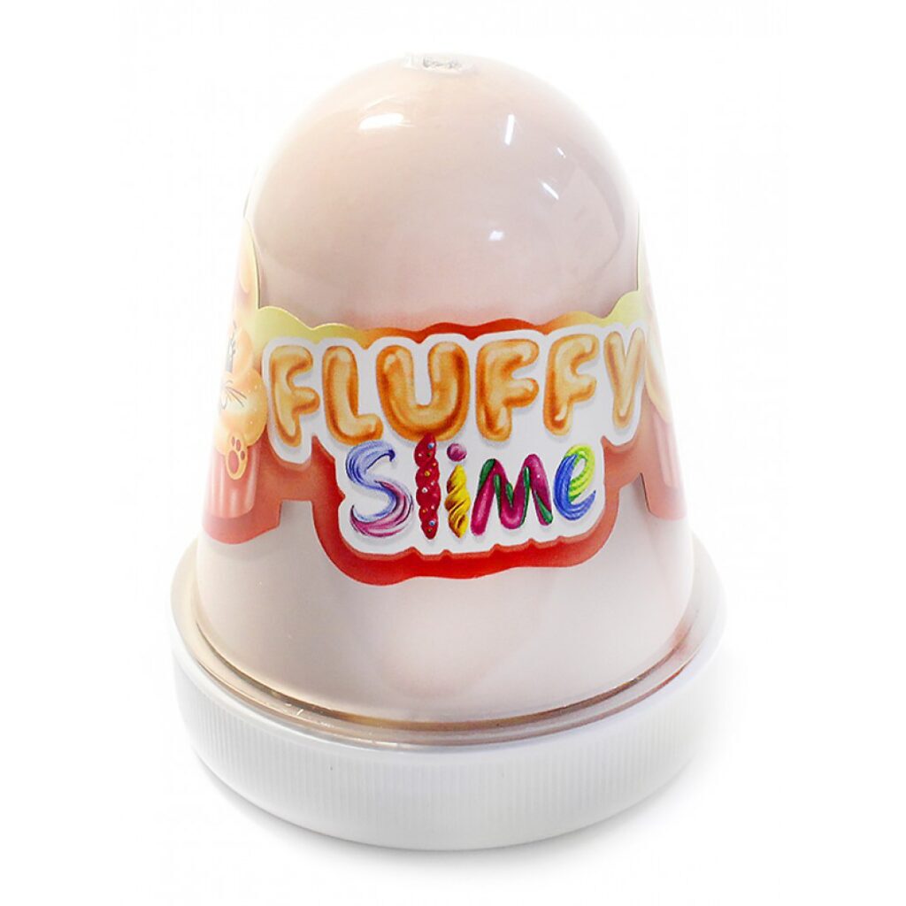 Слайм "Monster's Slime" Fluffy 130гр аромат персика, беж