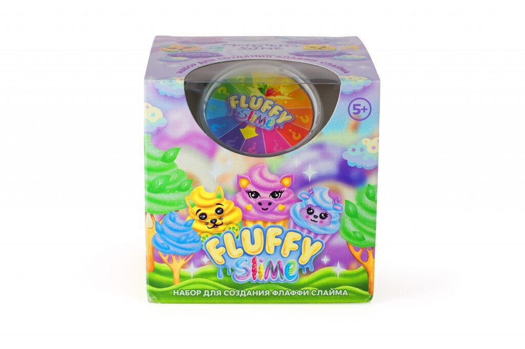 Набор для опытов  "Monster's Slime" Набор для создания Fluffy слайма
