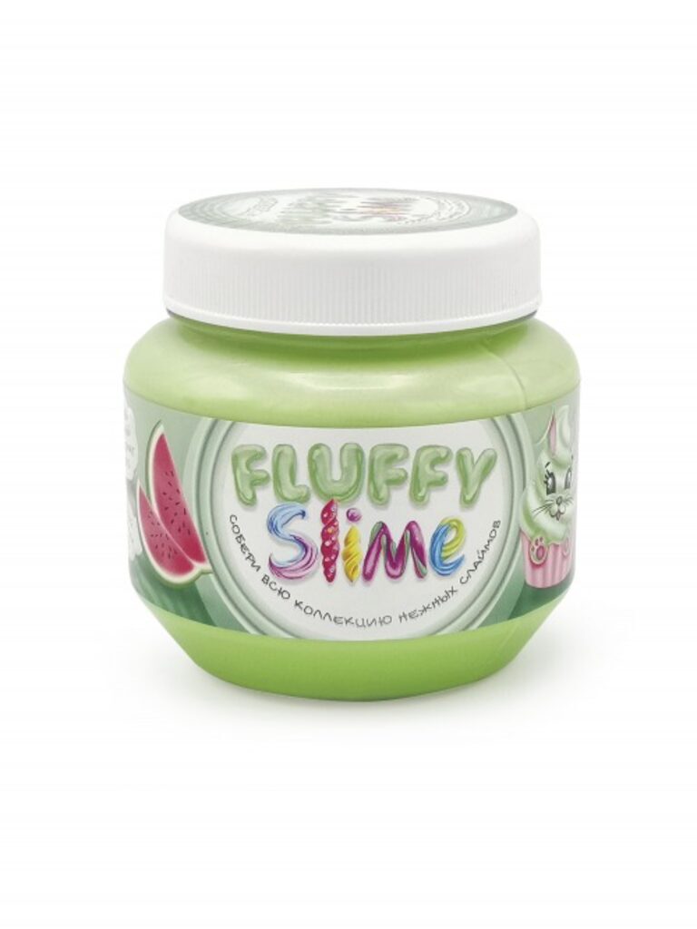Слайм "Monster's Slime" Fluffy 250гр аромат арбуз