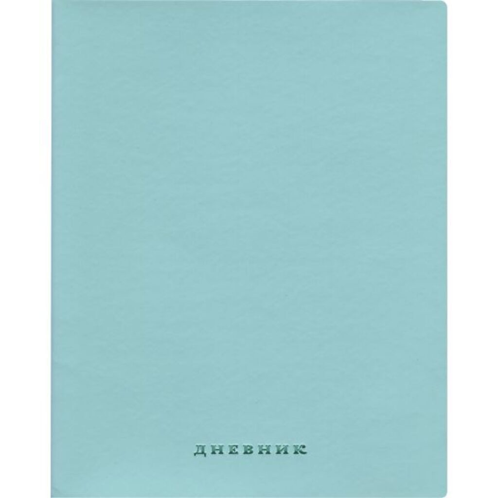 Дневник универсальн. обл.кожзам, мягк.пер. "Turquoise soft touch" тиснение,ляссе, 48л