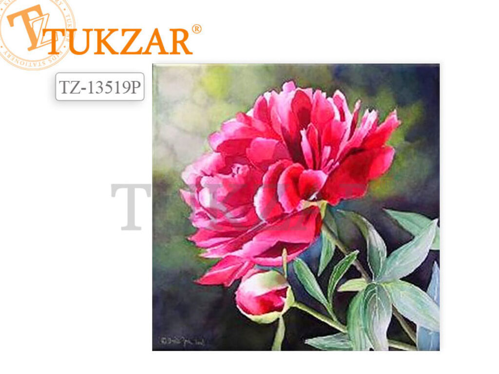 Мозаика алмазная по номерам 20*20см "Цветы"