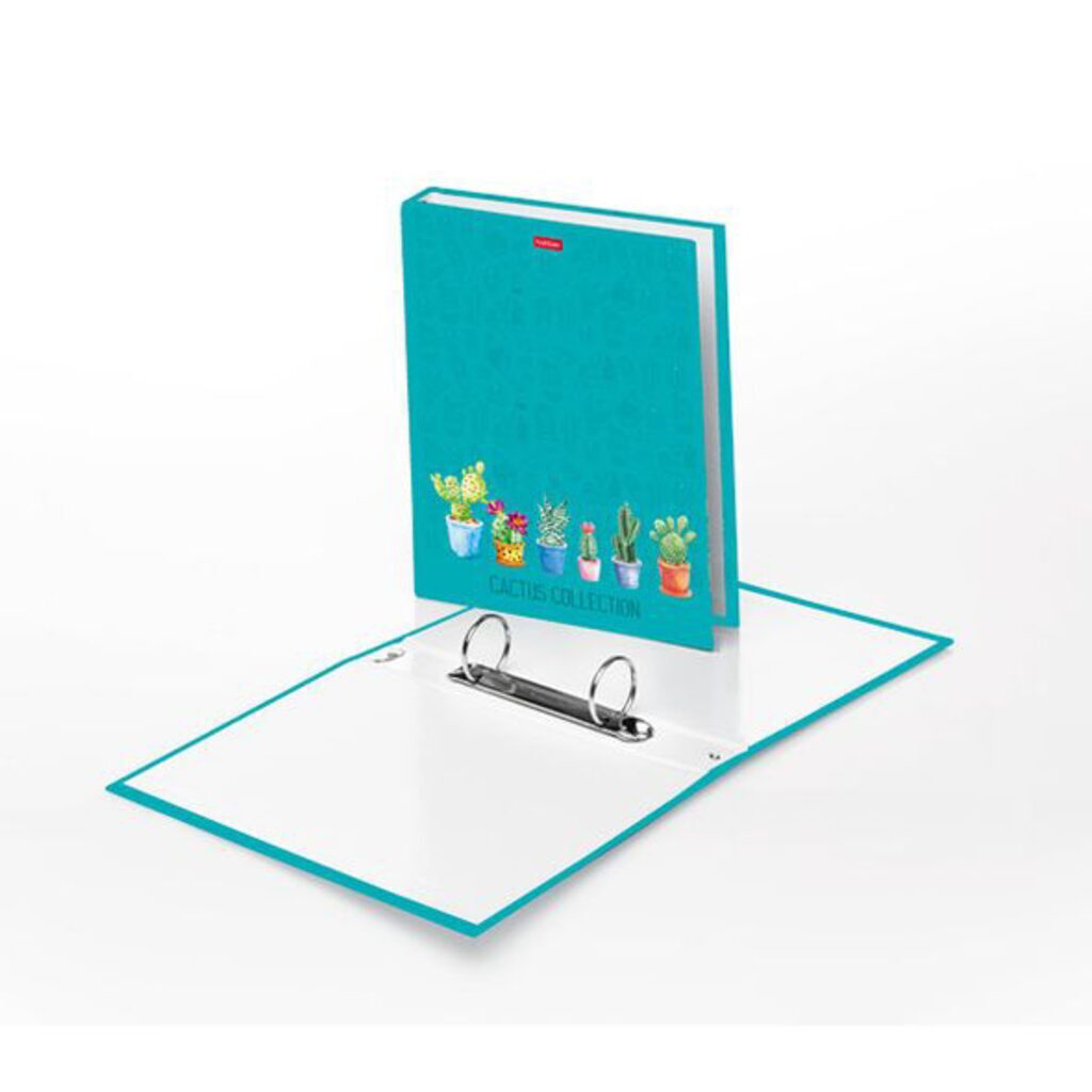 Папка на кольцах (без блока) А5 "Кактусов много не бывает!"