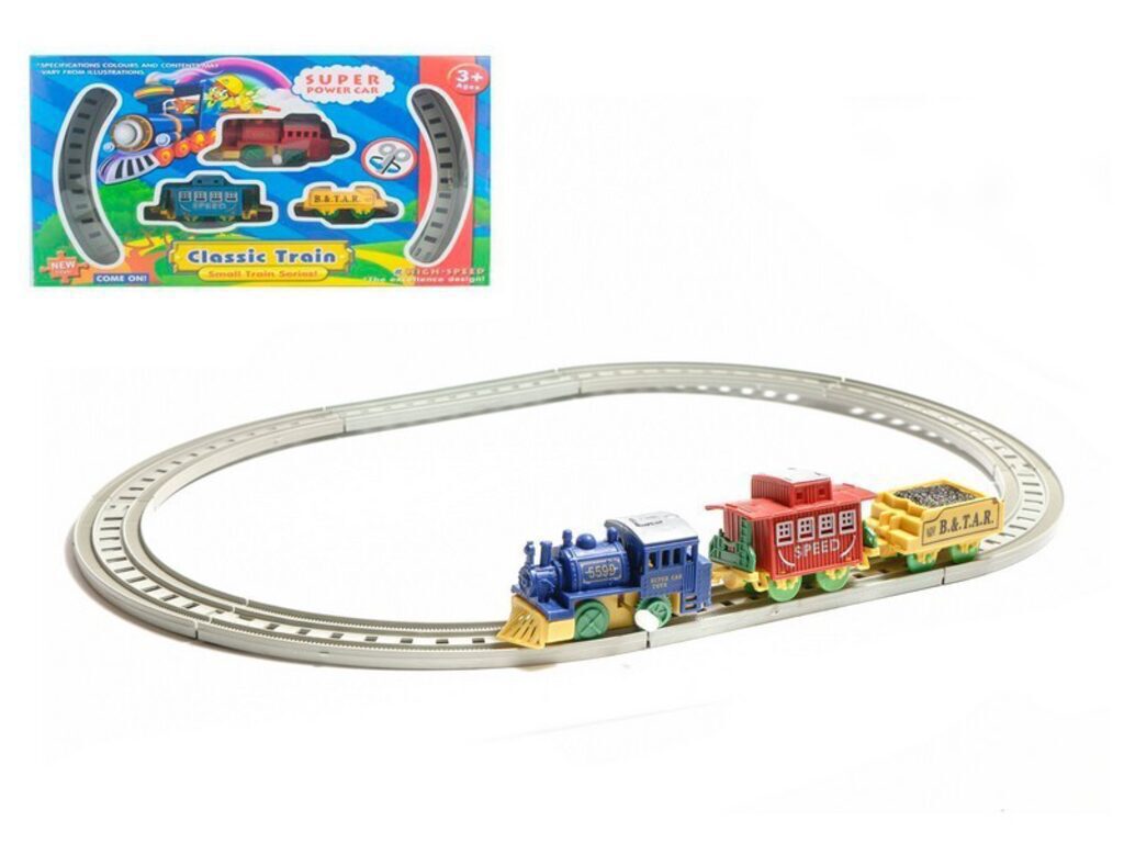 Железная дорога  "Classic Train" заводная 90см