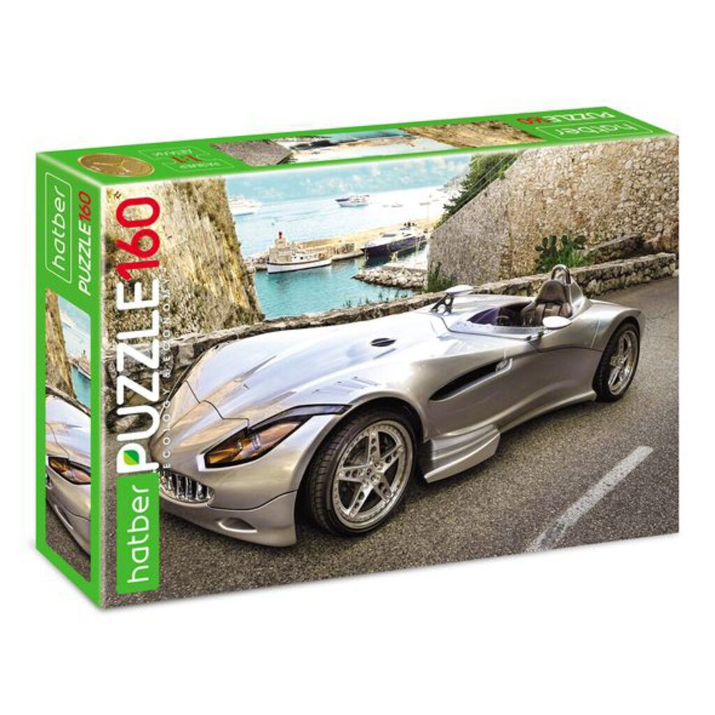 Пазлы  160 элементов  330*220мм.  "Supercar"