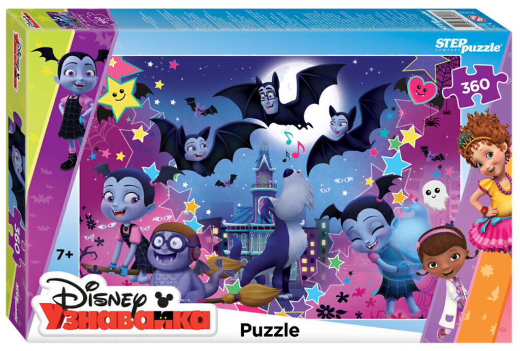 Пазлы  360 элементов 500*345мм.  "Вампирина" DisneyJunior