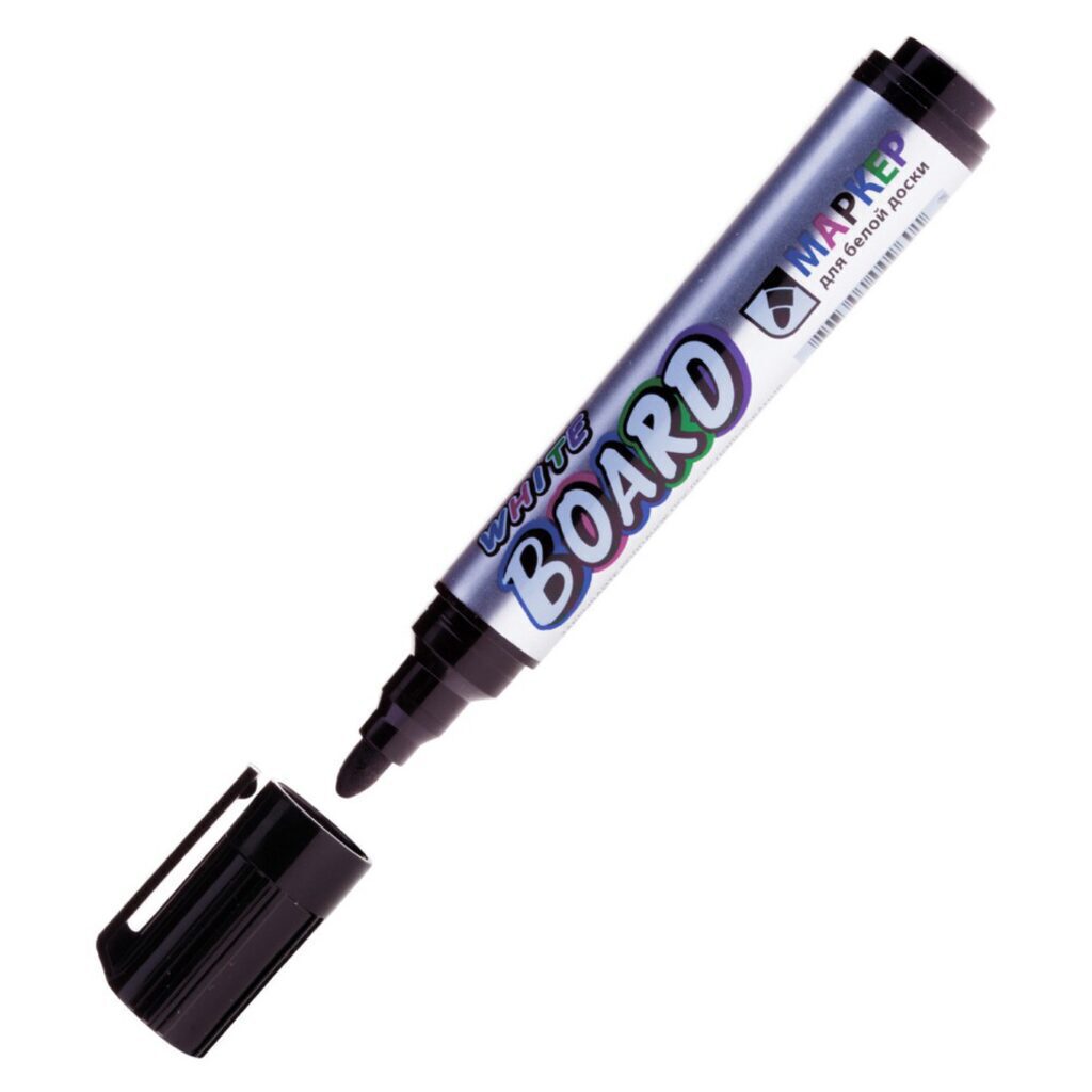 Маркер для белой доски 3,0мм. черный