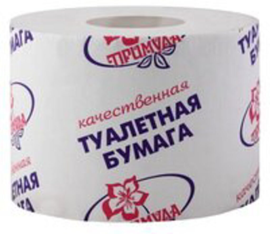 Бум туал. "Примула"  54м 1 рулон 1 слой