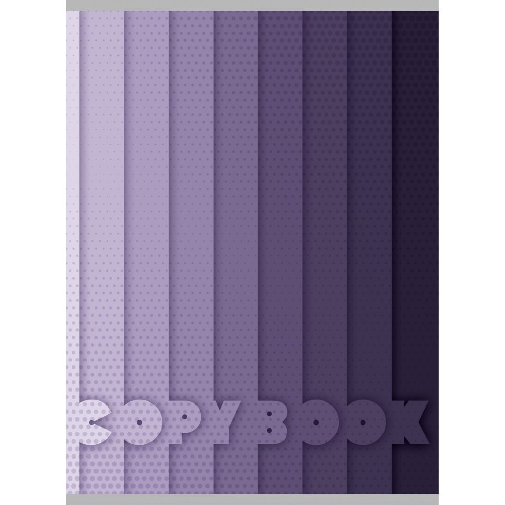 Тетрадь А4  60л кл. скоба Канц-Эксмо "Оттенки фиолетового" глянц.лам.