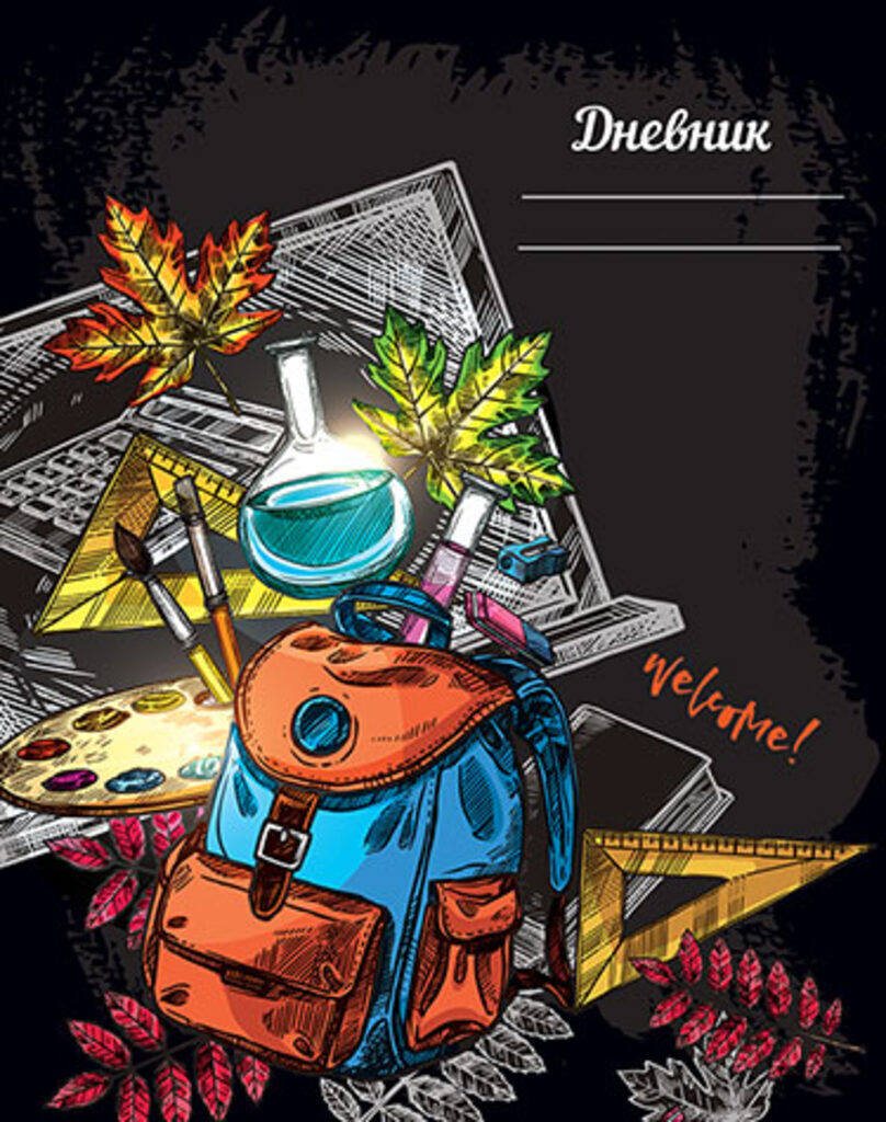 Дневник универсальн. обл. 7БЦ    "Снова в школу"