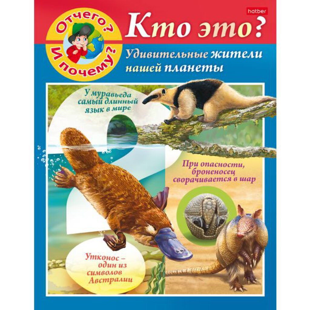 Книжка А5, 16стр. "Маленькому почемучке. От чего и почему? Кто это?"
