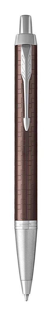 Parker IM Premium Шариковая ручка K324 Brown CT M синие чернила