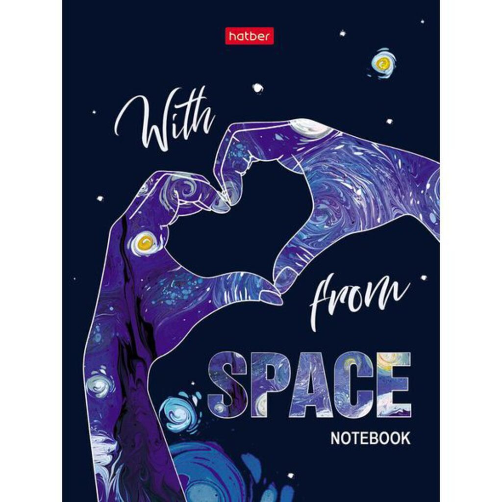 Блокнот А6 интегр.обл. 160л "For you" кл.