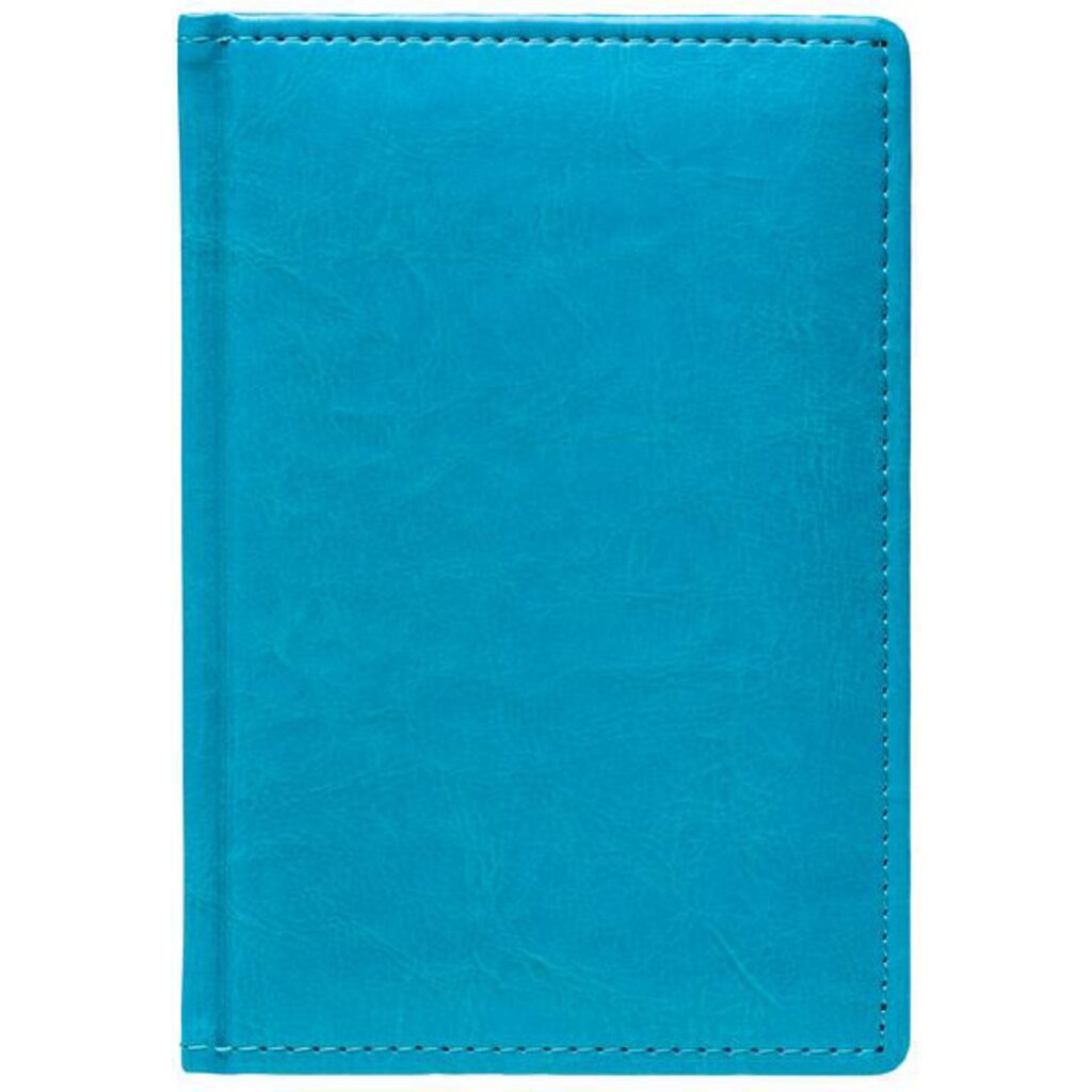 Ежедневник дат. 2021г А5 к/з "NEBRASKA THERMO CHARM Бирюза" 352стр., тв. переплет, ляссе