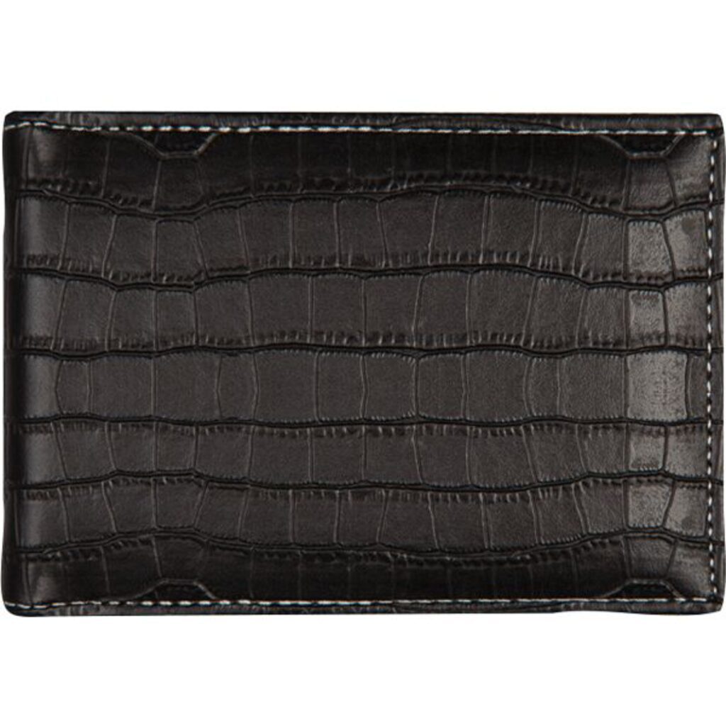 Визитница к/з на  20 визиток "Wild"  черная