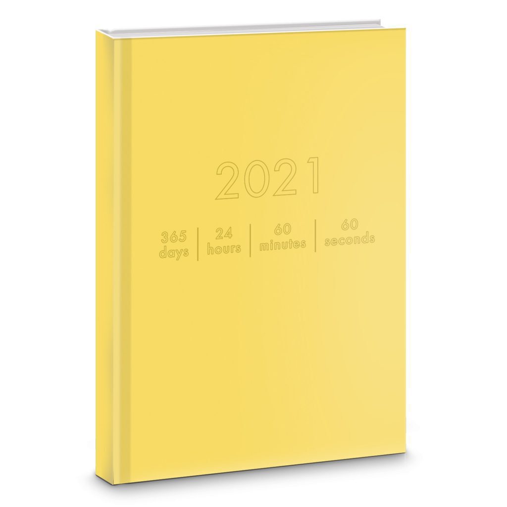 Ежедневник дат. 2021г А6  7БЦ "On-Line. Кофе с молоком" 176л., мат.лам., блинт.тисн.