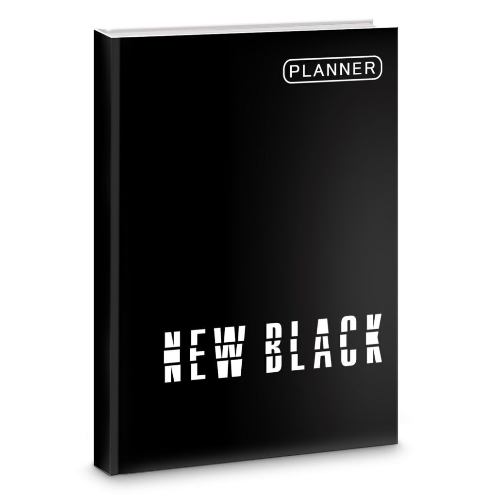 Bullet-блокнот А5+ склейка  64л. "New Black. Дизайн 4"