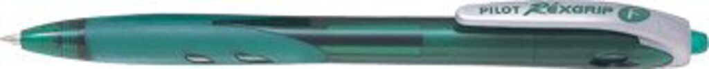 Ручка шариковая автомат. Rexgrip 0,7мм зелен.,