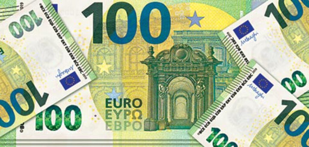 Конверт для денег "100 Евро"