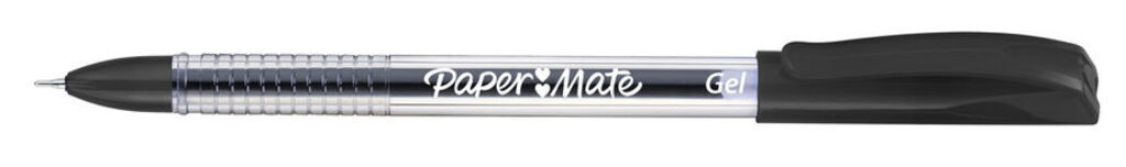 Ручка гелевая  Paper Mate JIFFY GEL 0,5мм, чернила черные, игольч. наконечник, №1 для ЕГЭ
