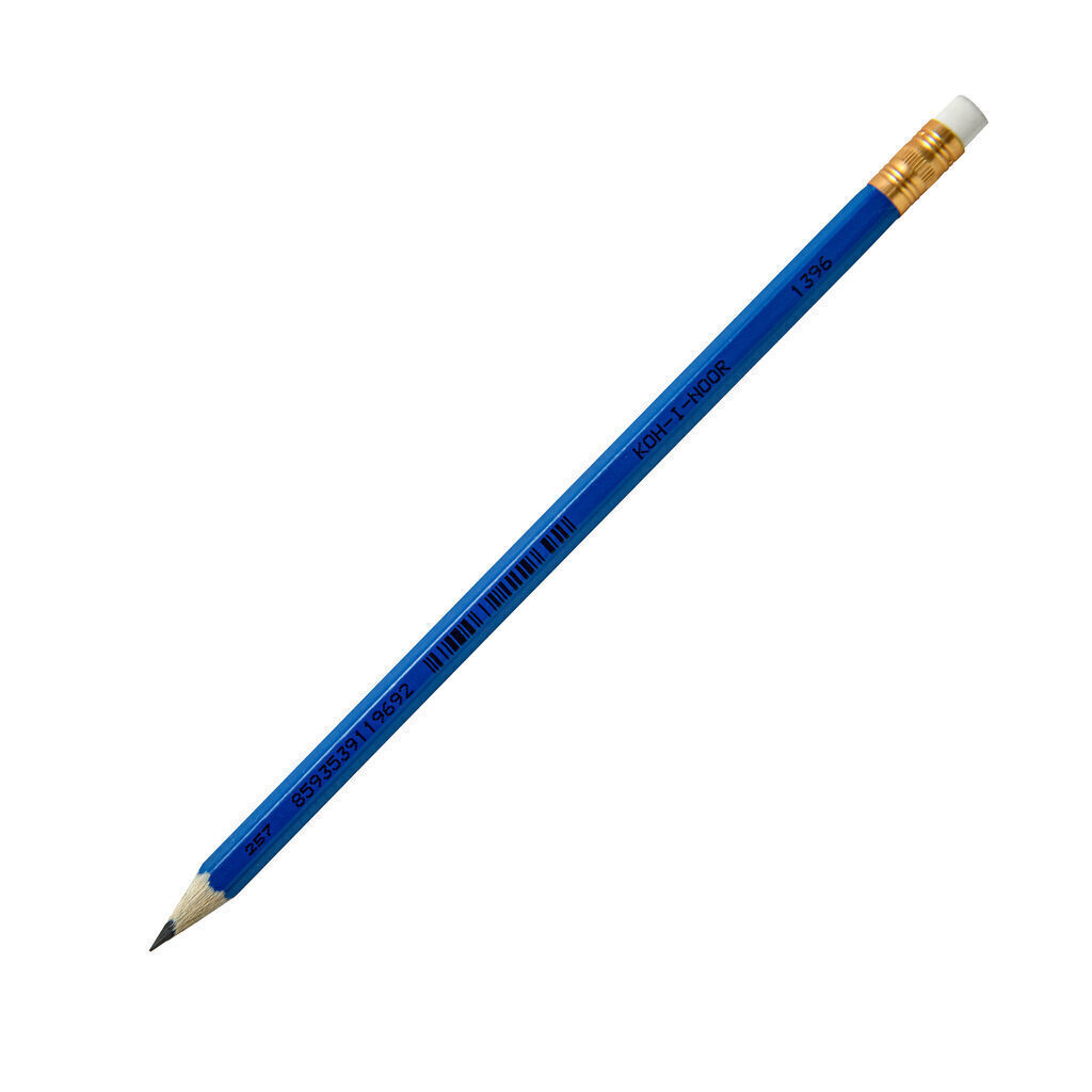 Карандаш  Koh-I-Noor  цв.корпус  с ластиком HB